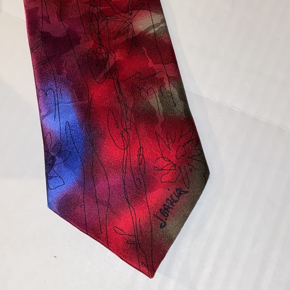 J. Garcia Babylon Trees Collection Thirty Four Men’s Limited Edition Necktie - Picture 2 of 5
